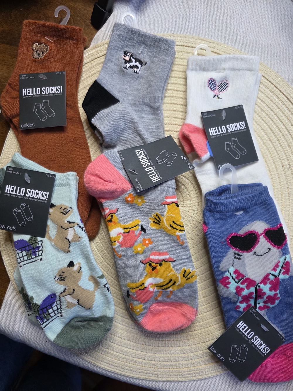Women's Casual Ankle Sock 6-Pack - Multi Color